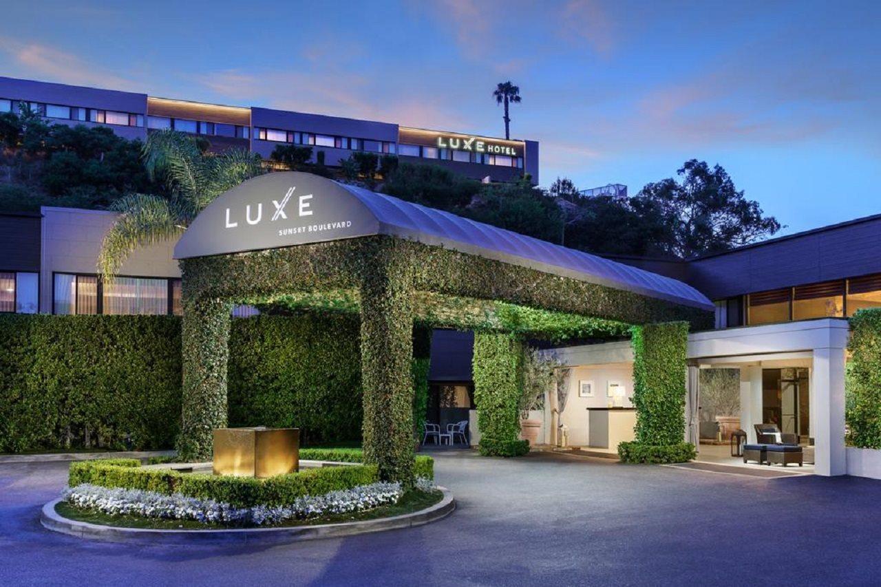 Luxe Sunset Boulevard Hotel Лос Анджелис Екстериор снимка